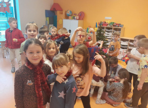 Choinka w Sówkach pomarańczowych