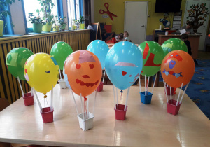 Nasze ozdobione balony