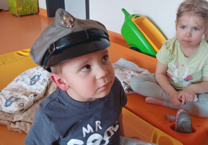 Marcelina i Karolina w odwiedzinach u przedszkolaków